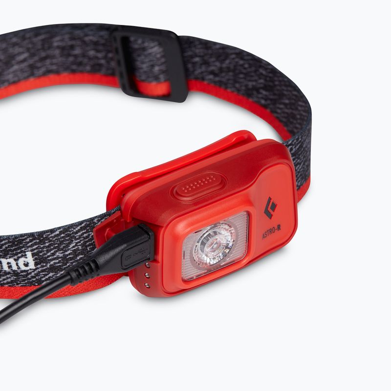 Black Diamond Astro 300-R, torcia con testa in acetato 5