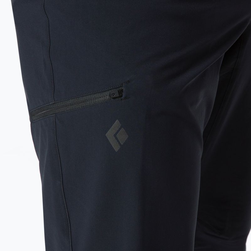 Pantaloni da arrampicata da uomo Black Diamond Technician Pro Alpine nero 4