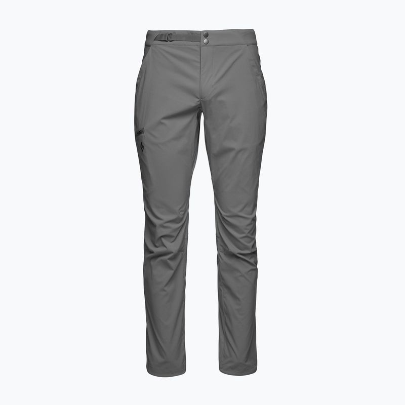 Pantaloni da arrampicata da uomo Black Diamond Technician Pro Alpine grigio acciaio 6