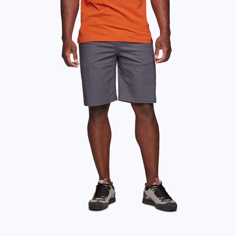 Pantaloncini da arrampicata da uomo Black Diamond Terrain carbon