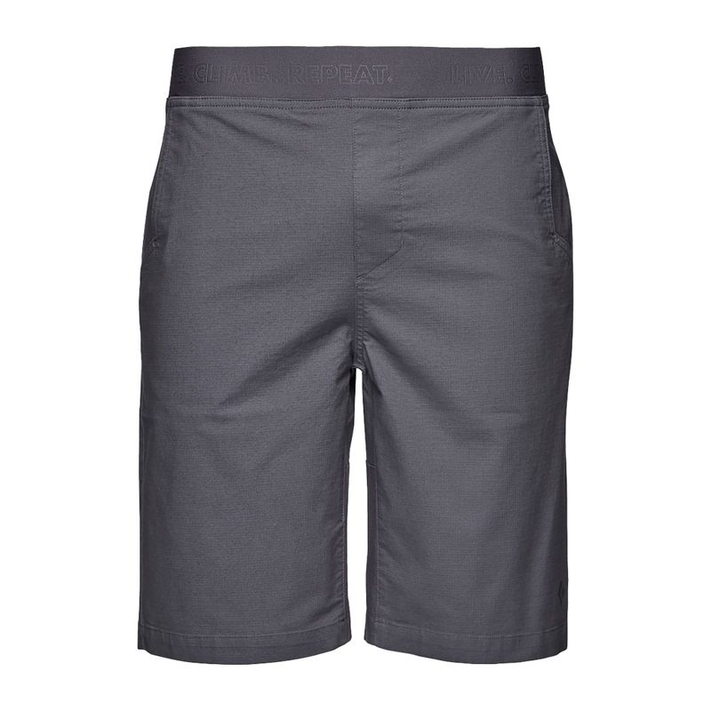 Pantaloncini da arrampicata da uomo Black Diamond Terrain carbon 4