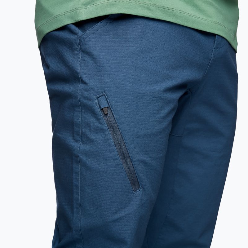 Pantaloni da arrampicata da uomo Black Diamond Rocklock Climb indigo 2