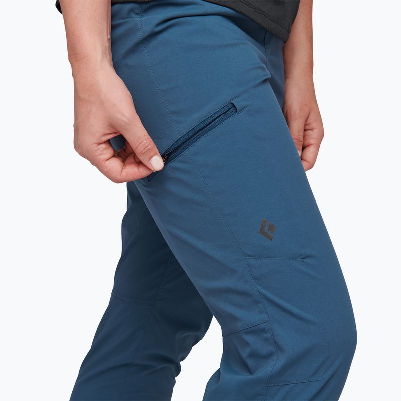 Pantaloni da arrampicata da donna Black Diamond Technician Jogger blu inchiostro 4