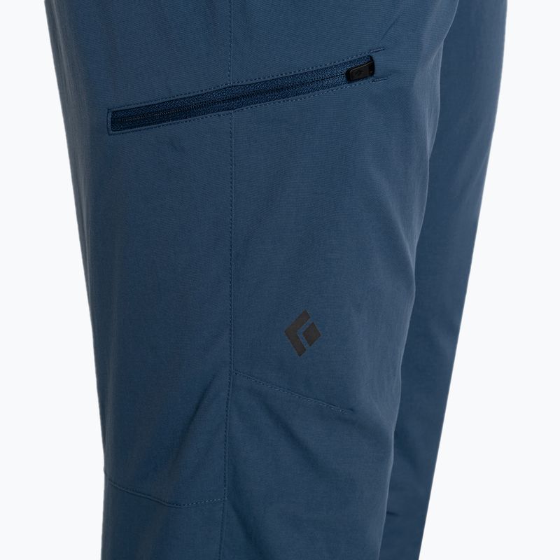 Pantaloni da arrampicata da donna Black Diamond Technician Jogger blu inchiostro 9