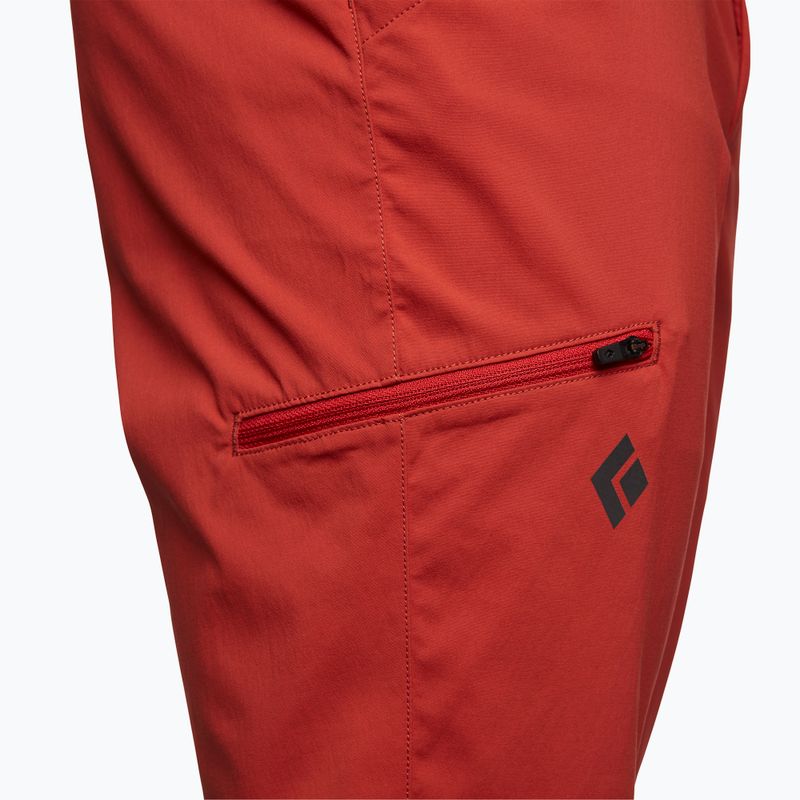 Pantaloni da arrampicata da uomo Black Diamond Technician Alpine red rock 3