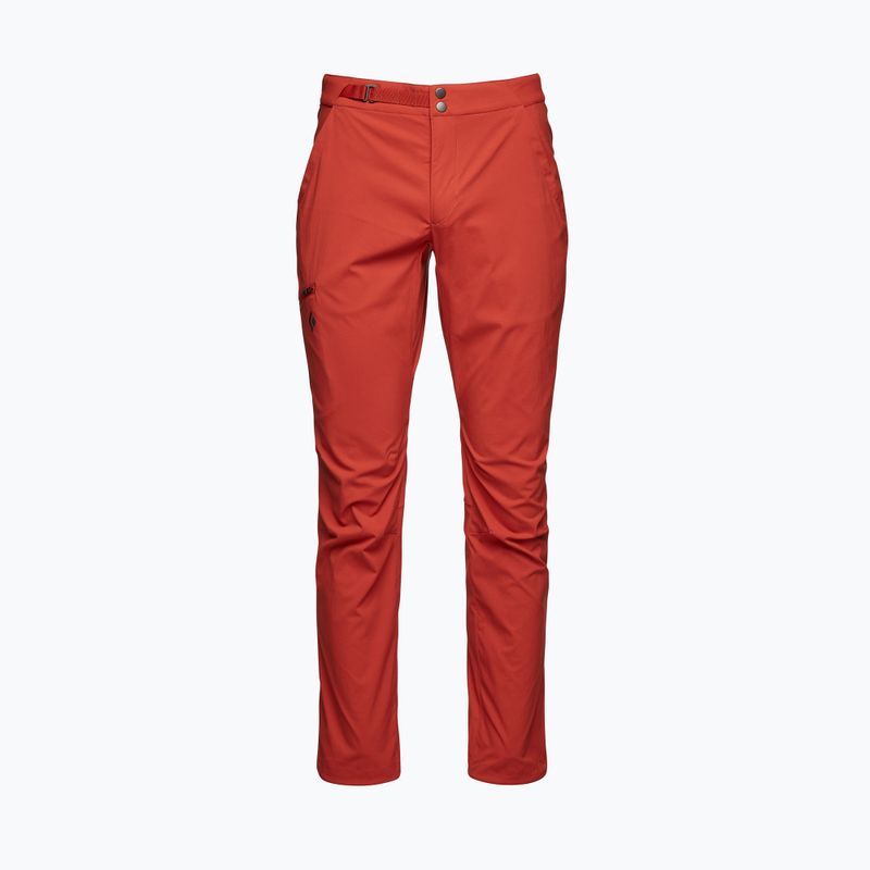 Pantaloni da arrampicata da uomo Black Diamond Technician Alpine red rock 6