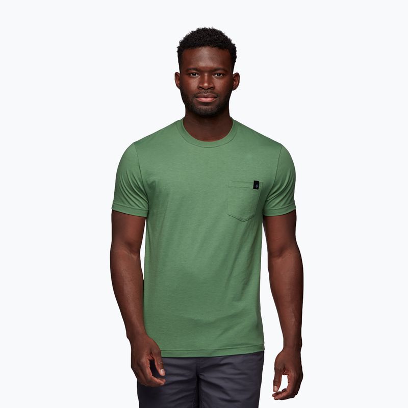 Maglietta da arrampicata da uomo Black Diamond Crag arbor verde