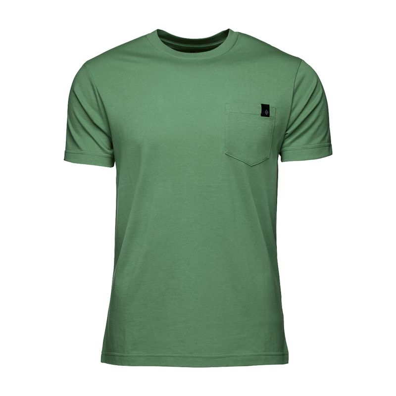Maglietta da arrampicata da uomo Black Diamond Crag arbor verde 4