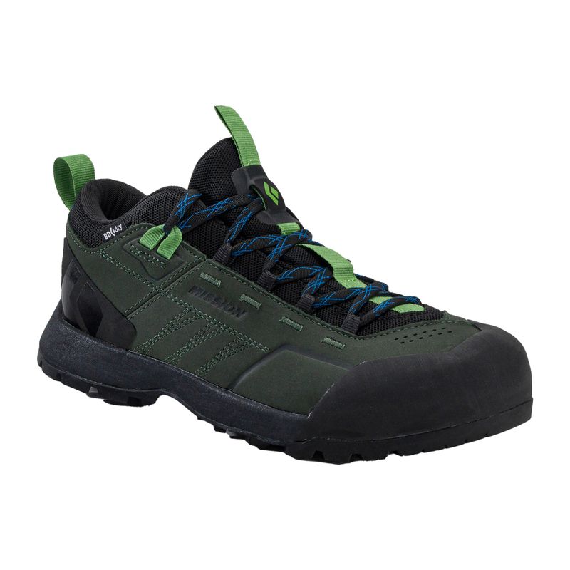 Stivali da avvicinamento Black Diamond Mission LT LW WP da uomo cipresso/nero