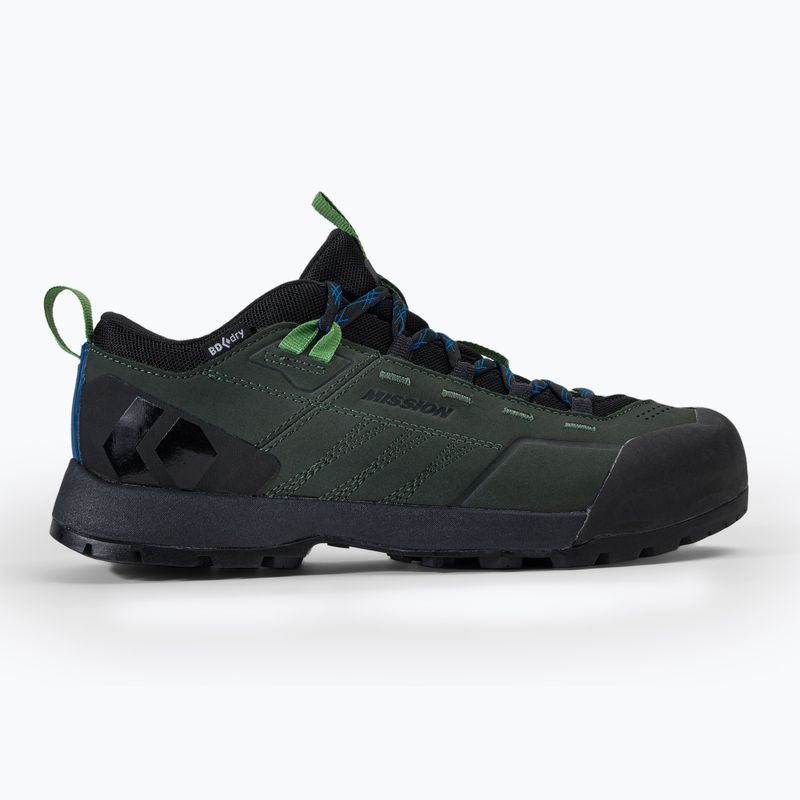 Stivali da avvicinamento Black Diamond Mission LT LW WP da uomo cipresso/nero 2