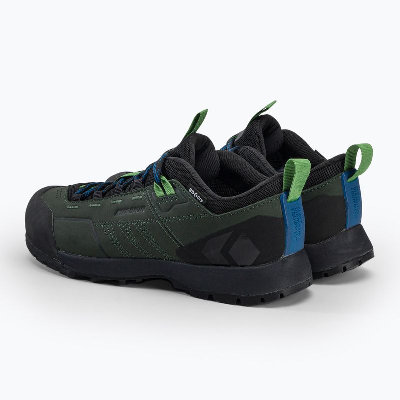Stivali da avvicinamento Black Diamond Mission LT LW WP da uomo cipresso/nero 3