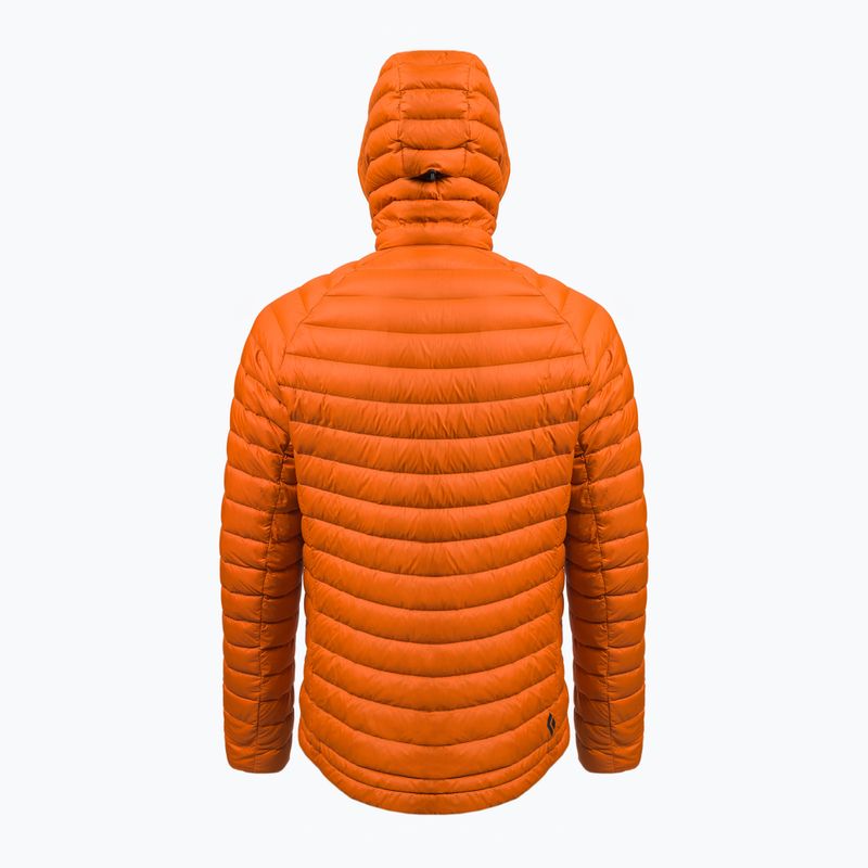 Black Diamond Access Down Hoody da uomo arancione bruciato 2