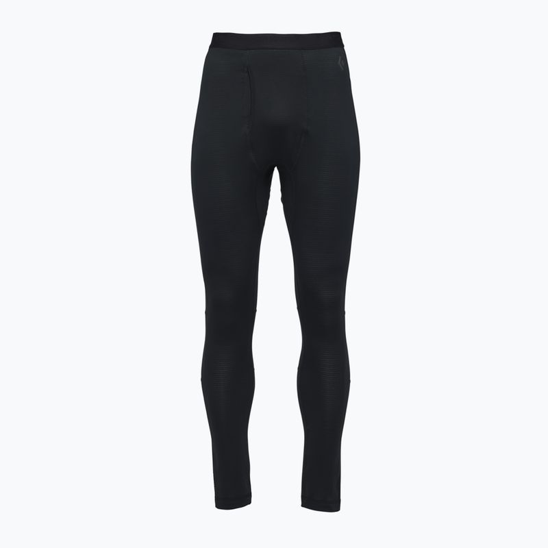 Pantaloni termici attivi da uomo Black Diamond Coefficient LT nero 4