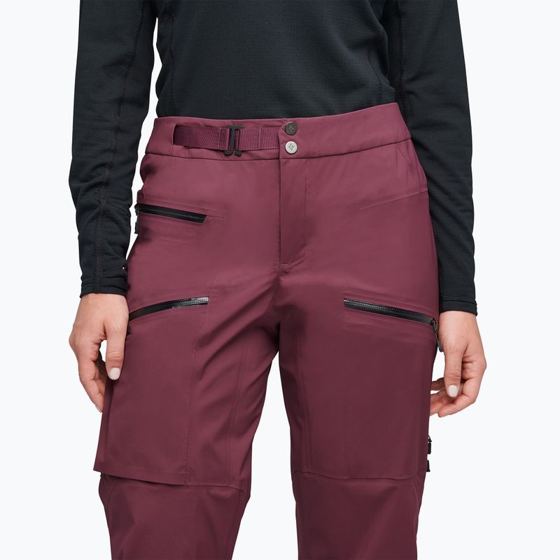 Pantaloni da sci da donna Black Diamond Recon Lt blackberry 4