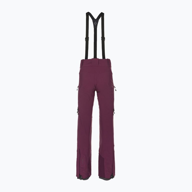 Pantaloni da sci da donna Black Diamond Dawn Patrol blackberry 9