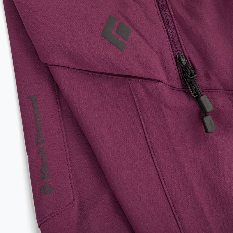 Pantaloni da sci da donna Black Diamond Dawn Patrol blackberry 11