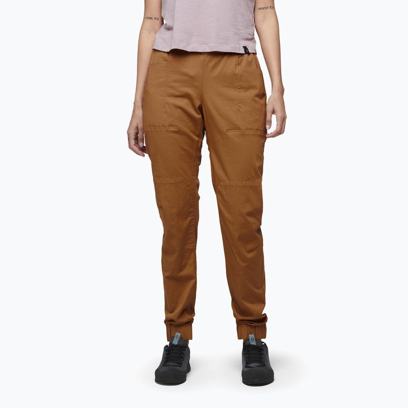 Pantaloni da arrampicata da donna Black Diamond Notion SP moab marrone