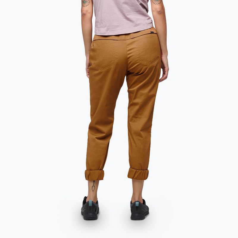 Pantaloni da arrampicata da donna Black Diamond Notion SP moab marrone 3