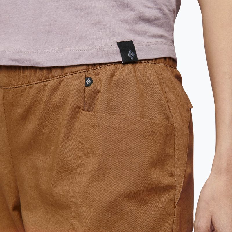 Pantaloni da arrampicata da donna Black Diamond Notion SP moab marrone 5