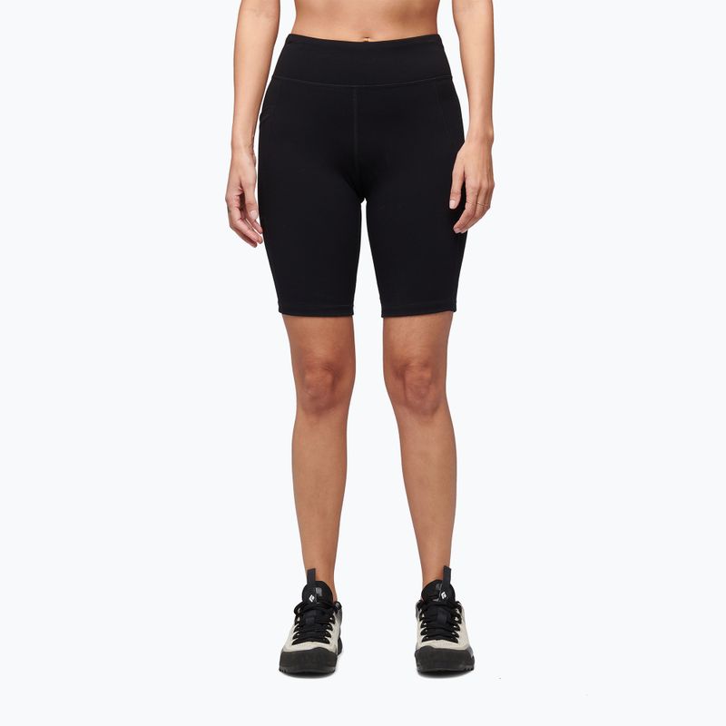 Pantaloncini da trekking da donna Black Diamond Sessions nero