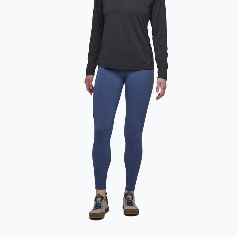 Leggings da arrampicata da donna Black Diamond Sessions Tights blu inchiostro