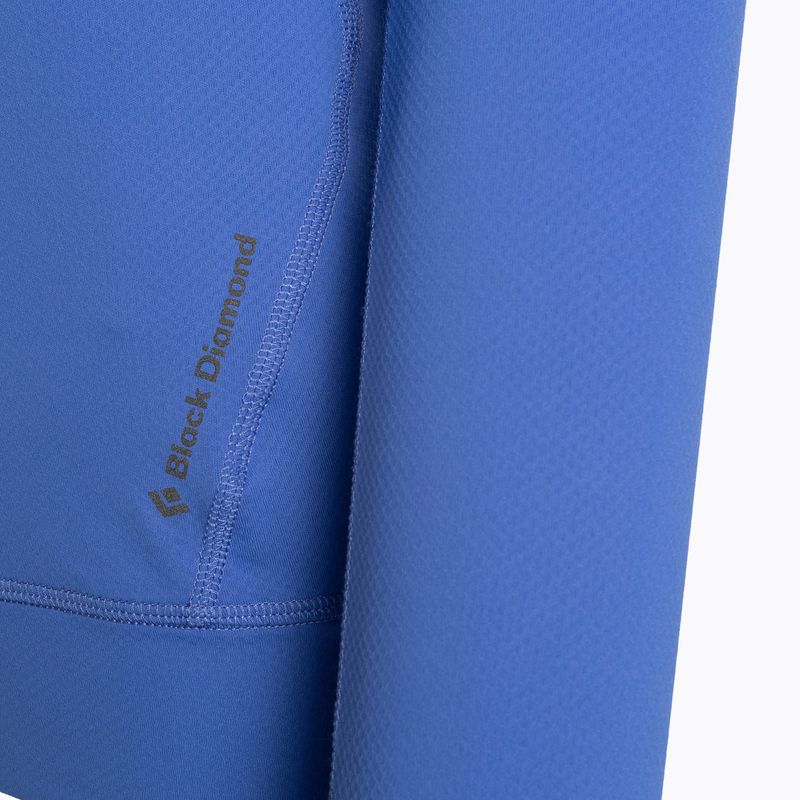 Felpa trekking donna Black Diamond Alpenglow Hoody blu pulito 5
