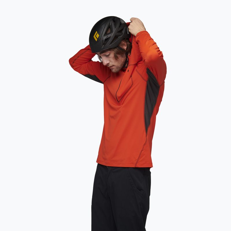 Felpa da trekking da uomo Black Diamond Alpenglow Pro Hoody acetato 3