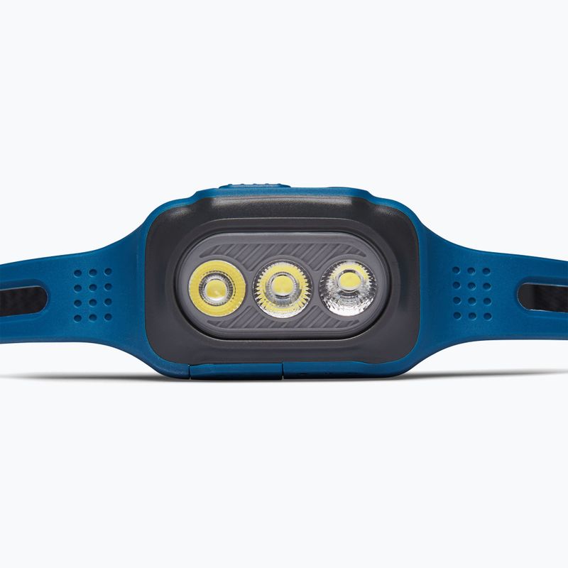 Black Diamond Deploy 325 Run Light Torcia da testa blu creek 2