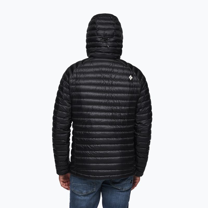 Piumino da uomo Black Diamond Approach Down Hoody nero 2