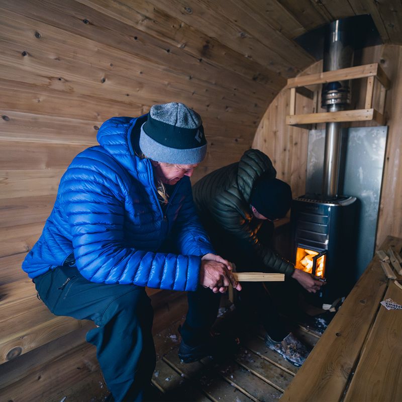 Piumino da uomo Black Diamond Approach Down Hoody drifter blu 10