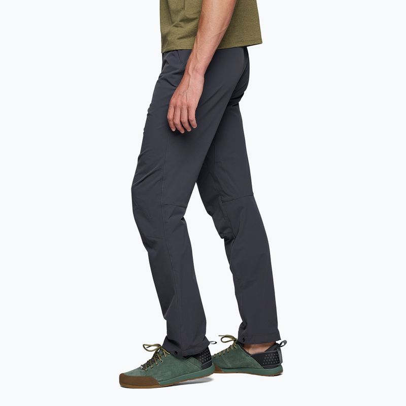 Pantaloni da trekking da uomo Black Diamond Alpine carbon 3