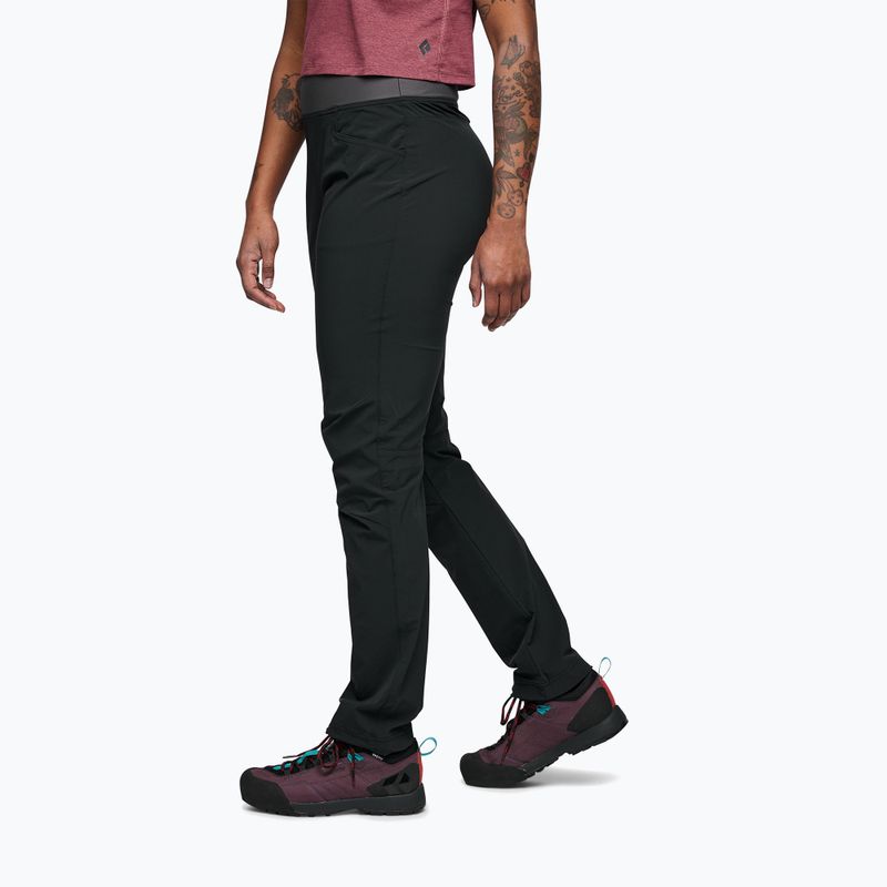 Pantaloni da trekking da donna Black Diamond Alpine Light Pants nero 2