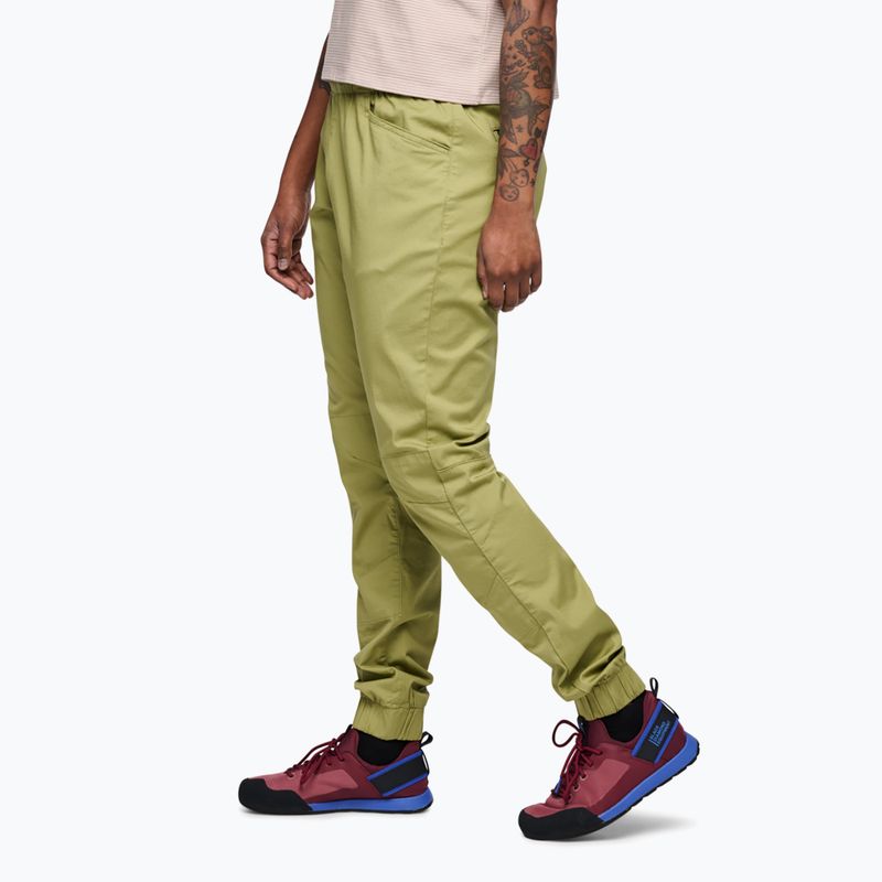 Pantaloni da trekking da donna Black Diamond Notion verde cedro 3