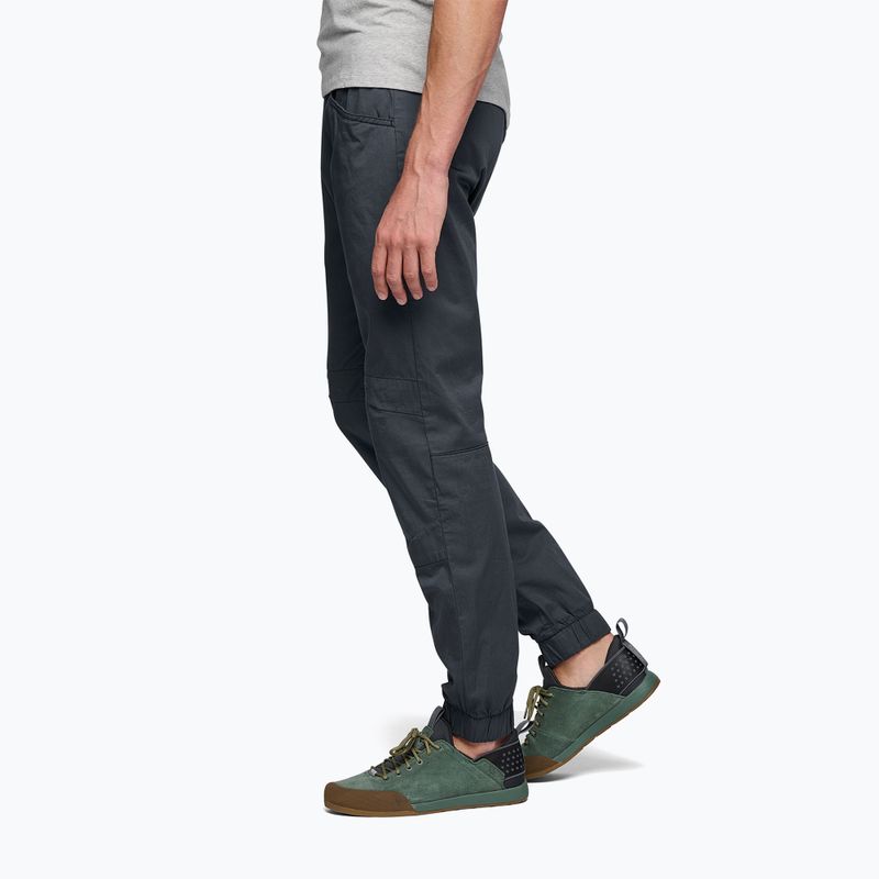 Pantaloni da arrampicata da uomo Black Diamond Notion Pants antracite 2