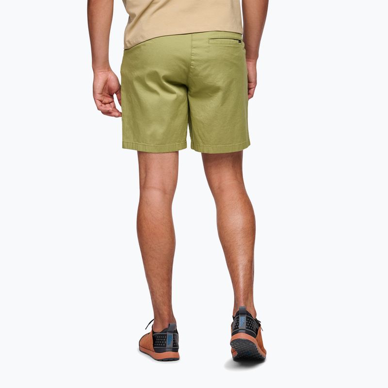 Pantaloncini da trekking da uomo Black Diamond Notion verde cedro 3