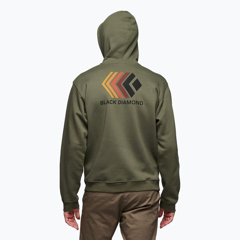 Felpa da uomo Black Diamond Faded Full Zip Hoody tundra 2