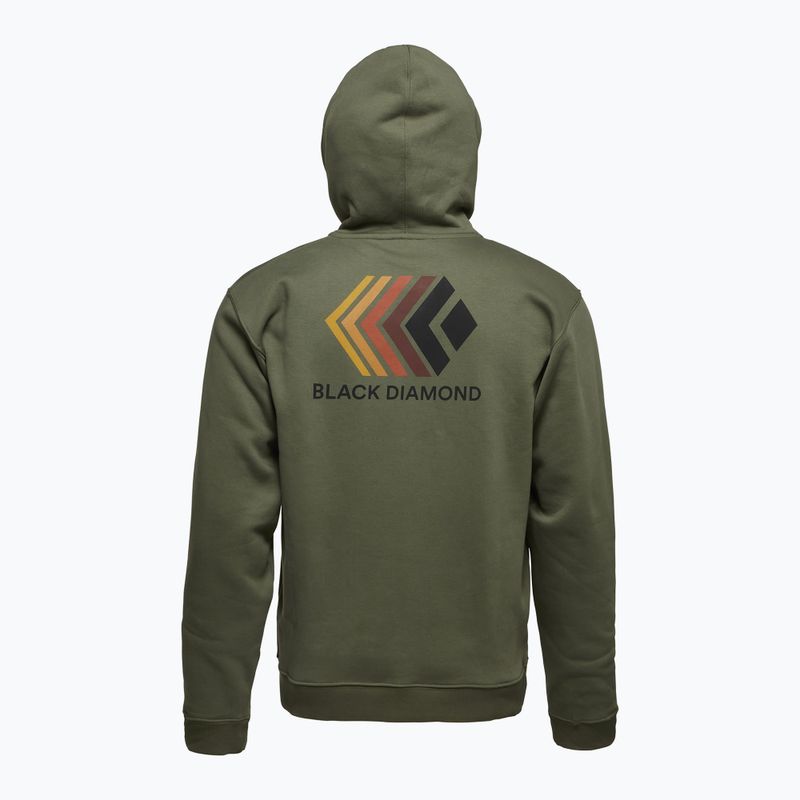Felpa da uomo Black Diamond Faded Full Zip Hoody tundra 5