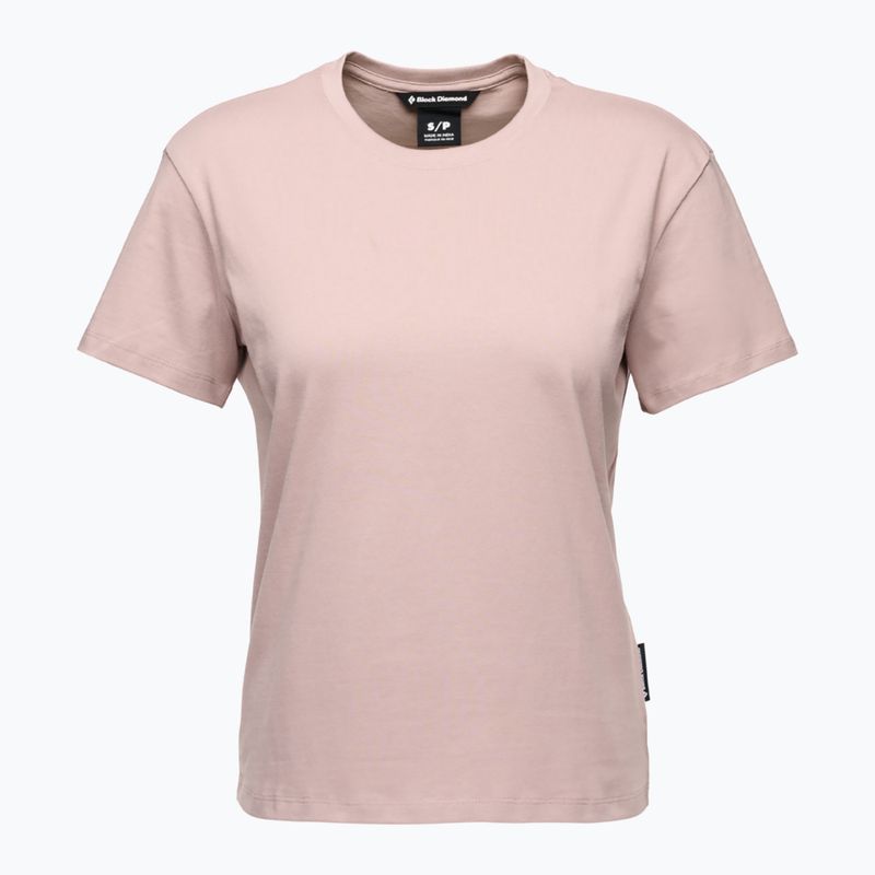 Maglietta Black Diamond Project Tee da donna, malva pallido