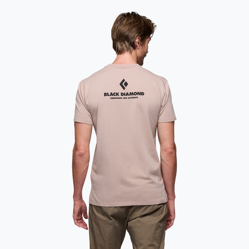 Maglietta Black Diamond Equipmnt For Alpinist da uomo color malva chiaro 2
