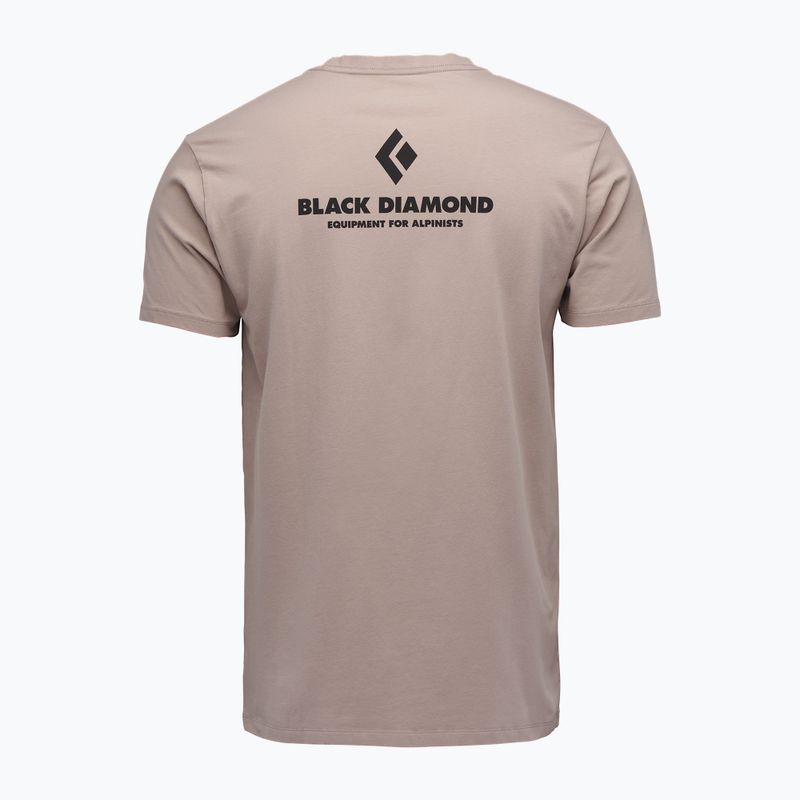 Maglietta Black Diamond Equipmnt For Alpinist da uomo color malva chiaro 5