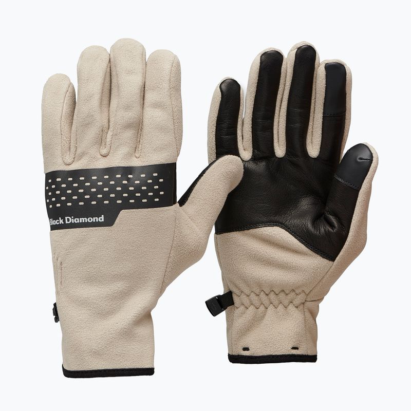 Guanti da scialpinismo Black Diamond Alpine Fleece moonstone