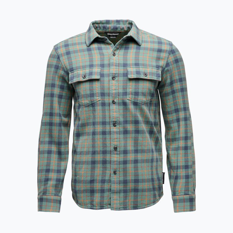 Camicia da uomo Black Diamond Project Twill laurel green/charcoal 4