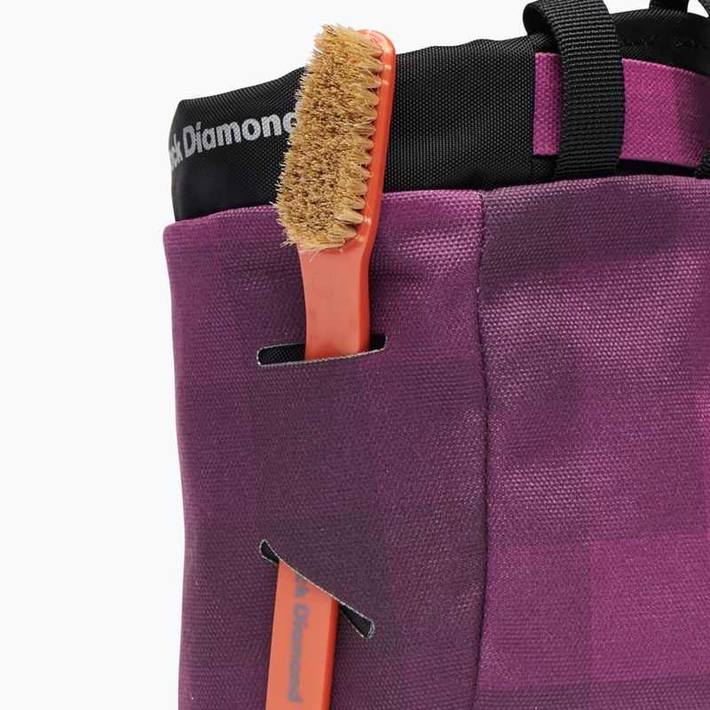 Portamagnesite Black Diamond Gym purple square 3