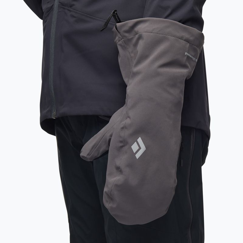 Guanti da trekking Black Diamond Waterproof Overmitts smoke 3