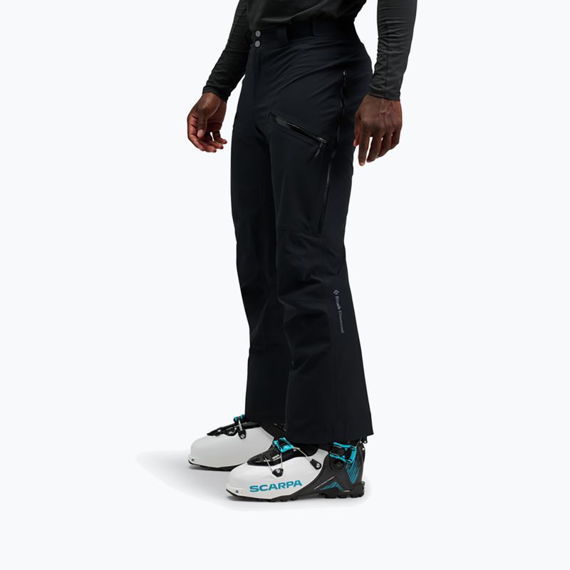 Pantaloni da sci uomo Black Diamond Recon Insulated black 3