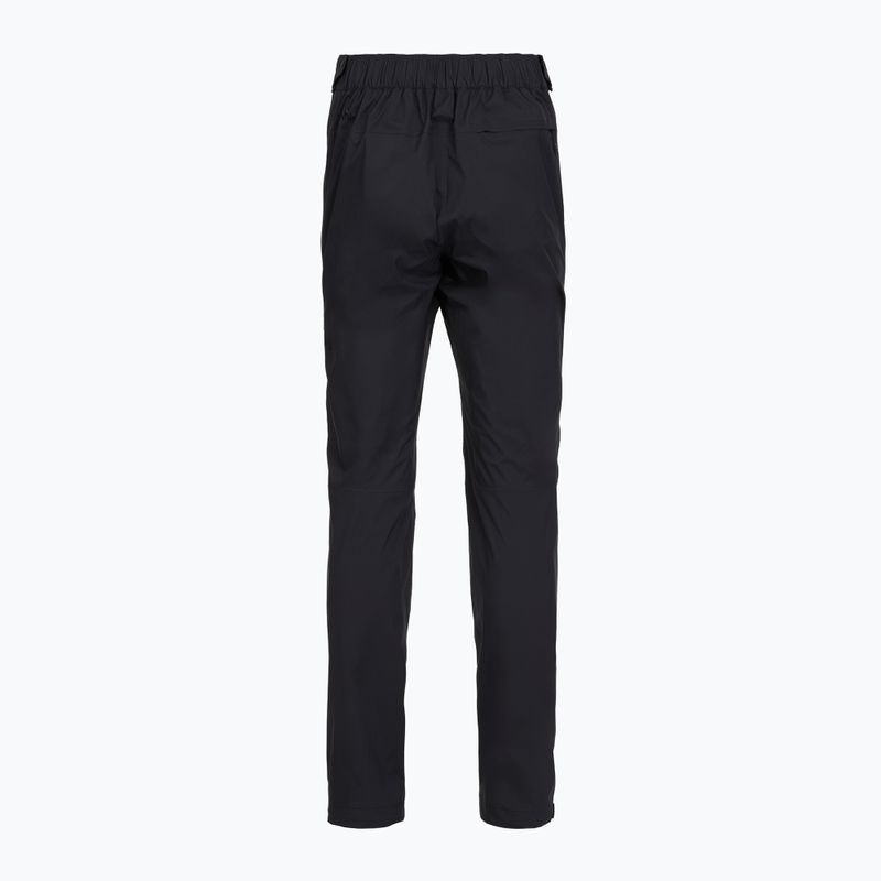 Pantaloni da pioggia da donna Black Diamond Fineline Stretch FZ nero 2