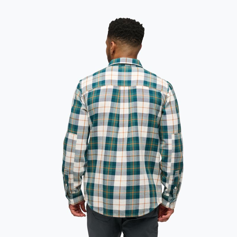 Camicia da trekking da uomo Black Diamond Project Twill raging sea/henna 2