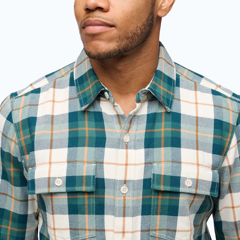 Camicia da trekking da uomo Black Diamond Project Twill raging sea/henna 4