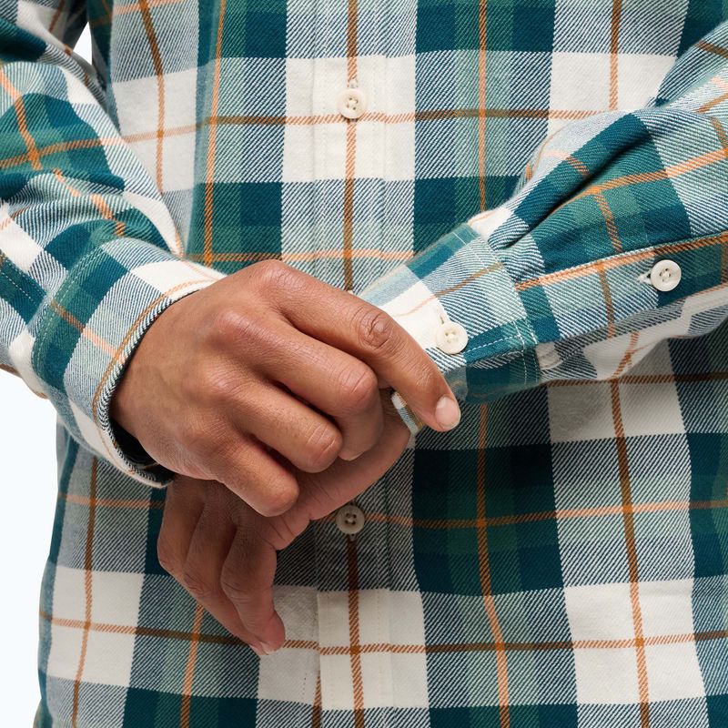 Camicia da trekking da uomo Black Diamond Project Twill raging sea/henna 5