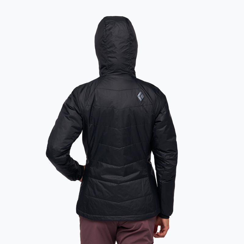 Giacca imbottita da donna Black Diamond Solution 2.0 Hoody black 2